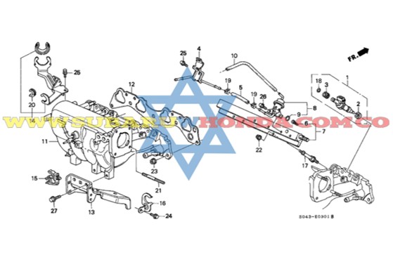 Regulador gasolina Civic 1997
