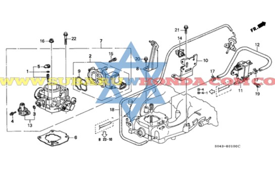 Sensor MAP Civic 1998