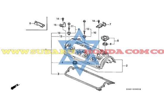 Tapa llenado aceite Civic 1996
