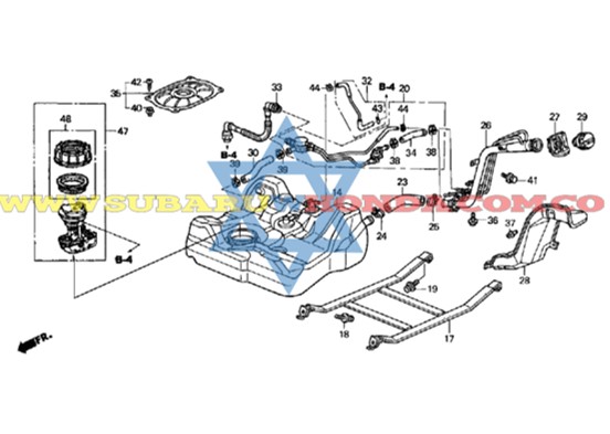 Bomba de gasolina Civic 2001