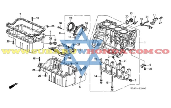 Camisas Honda Civic 2005