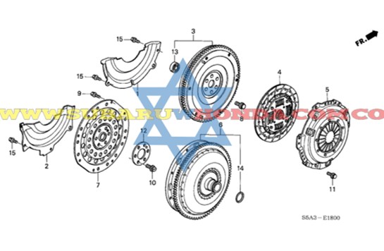 Disco de clutch Civic 2002