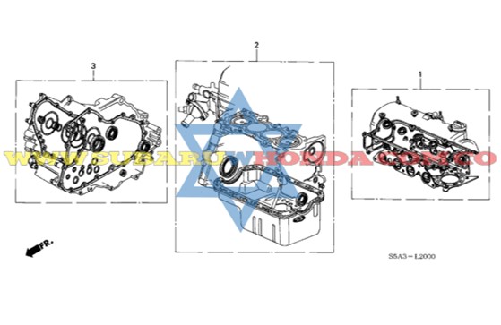 Empaquetadura motor Civic 2005