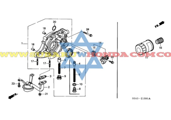 Filtro de aceite Civic 2002