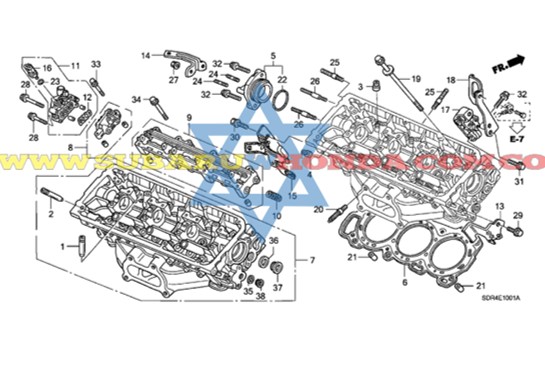 Guias valvulas Civic 1999