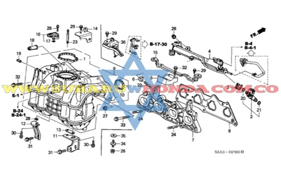 Inyectores gasolina Civic 2003