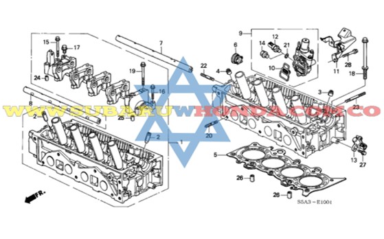 Sellos válvulas Civic 2004