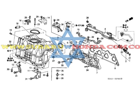 Sensor MAP Civic 2004
