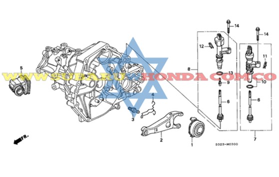 Sensor velocímetro Civic 1999