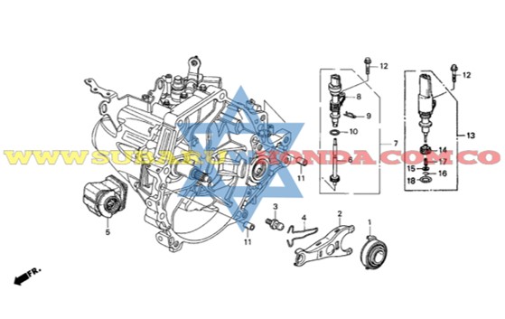 Sensor velocímetro Civic 2005