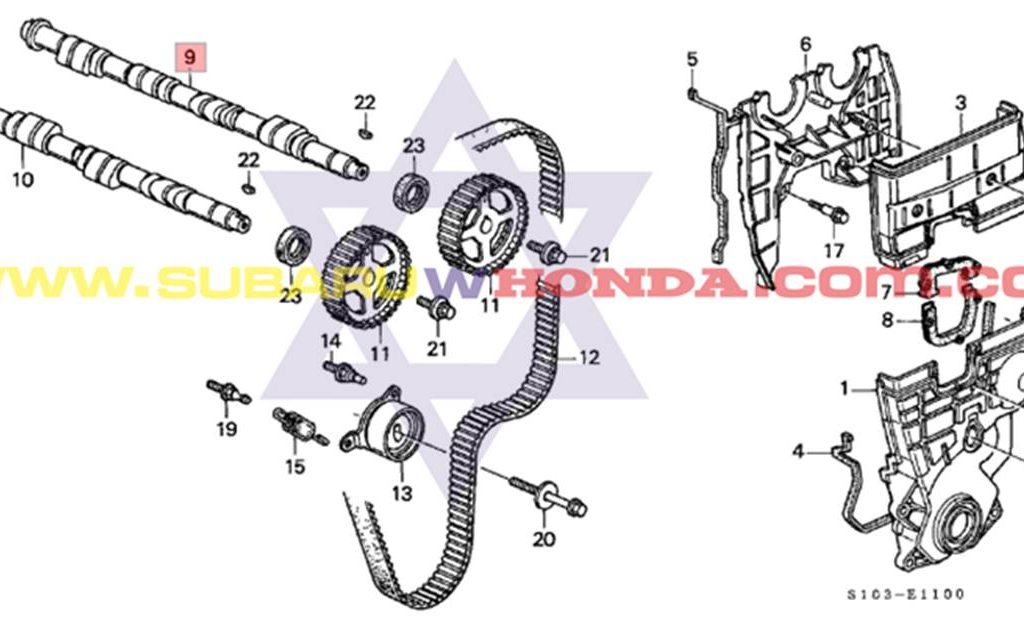 Árbol de levas CRV 1999