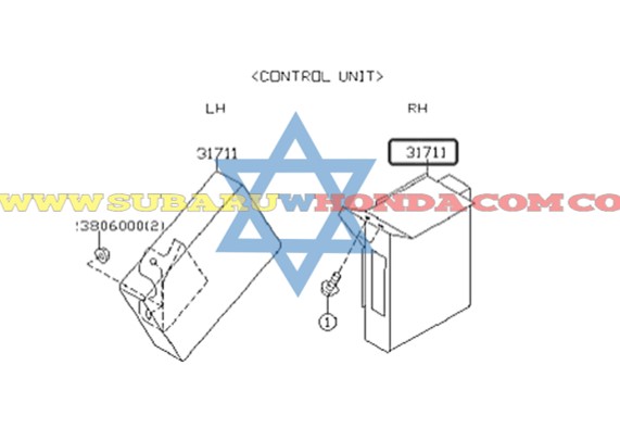 Computador transmision automatica Forester 2005 catalogo