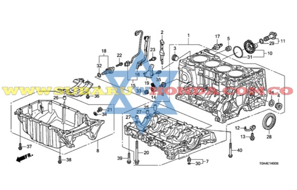 Pera de presión de aceite Honda CRV 2012