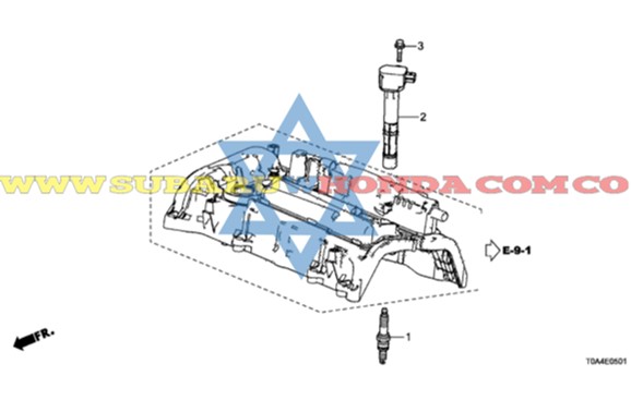 Bobina encendido ignición Honda CRV 2016