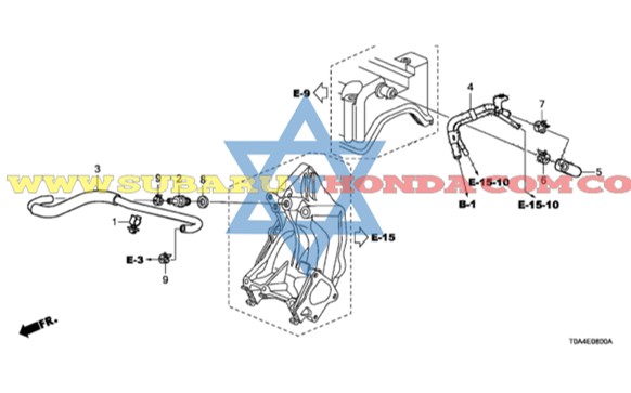 Sensor PCV Honda CRV 2013
