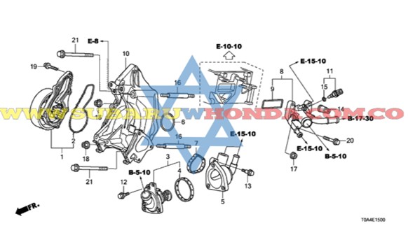Sensor de temperatura CRV 2014