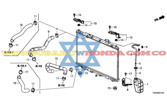 Sensor termoswitch CRV 2015