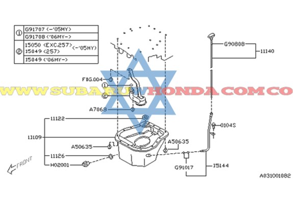 Carter Subaru Forester 2003