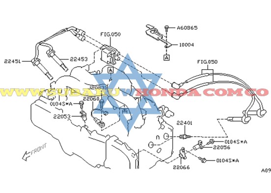Bobina Subaru Forester 2009