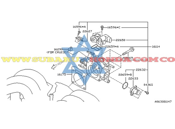 Sensor MAP Forester 2010