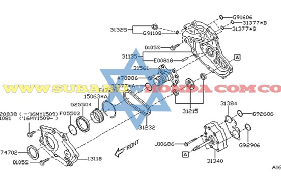 Bomba auxiliar de clutch Forester 2016