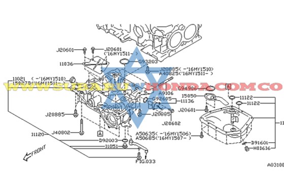 Sensor nivel de aceite Forester 2014