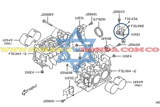 Conector PCV Forester 2019