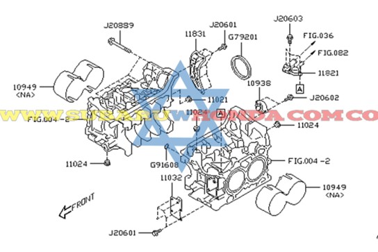Retén volante Forester 2019