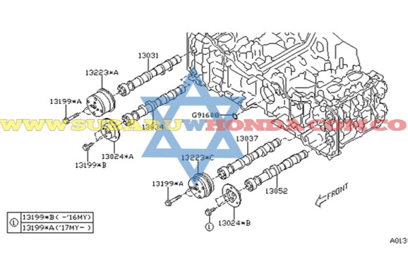 Eje de levas Forester 2015