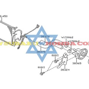 Manguera externa gasolina Tribeca 2008