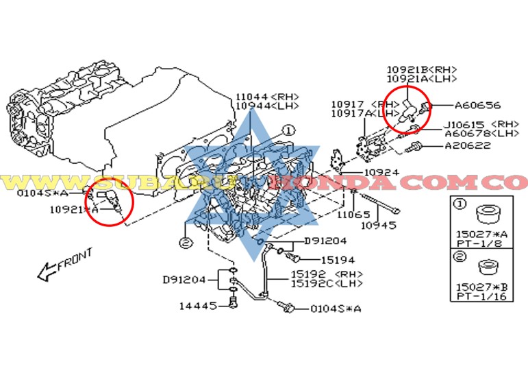 Sensor golpeteo Tribeca 2009