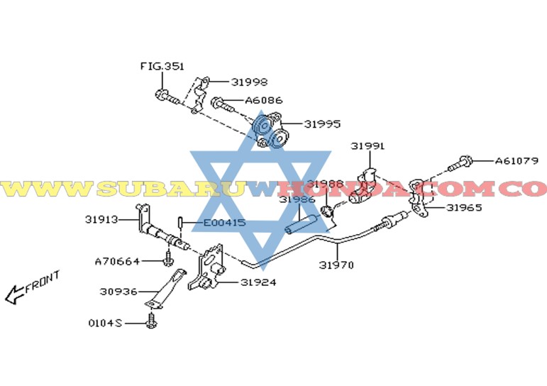 Selector Subaru Tribeca 2011