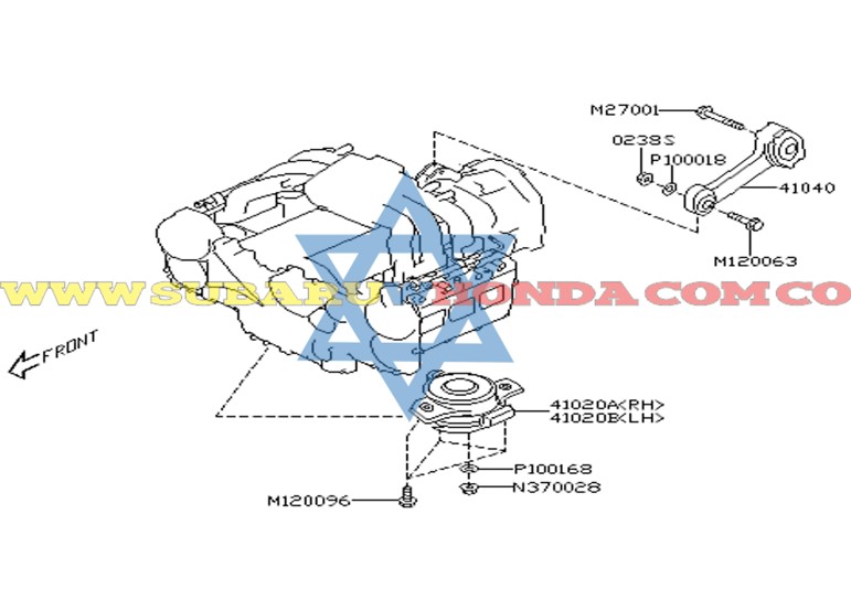Soporte motor izquierdo Tribeca 2011